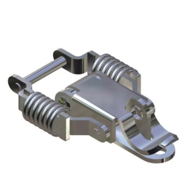 Antirust Spring Loaded Toggle Latch Hasp สำหรับฝาครอบเครื่องยนต์และเครื่องบด Die