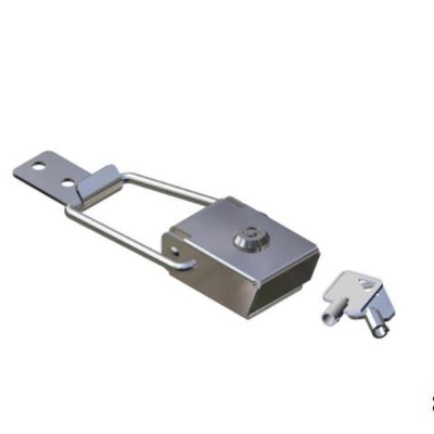 DK027 Box Hasp Safety Toggle Latch ล็อค ตัวจับพร้อมกุญแจ High Polish