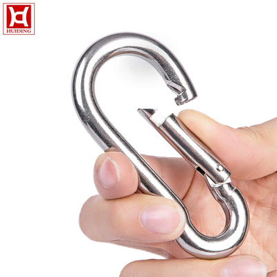 M4 Carabiner 316 ตะขอสแน็ปสแตนเลสพื้นผิวไฟฟ้า