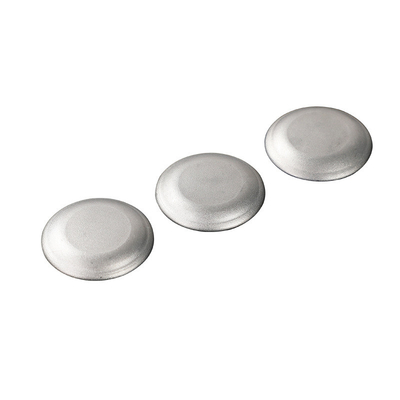 ชิ้นส่วนปั๊มโลหะป้องกันการสึกกร่อน Tri Clamp Blind Flange Cap Sealing Plug
