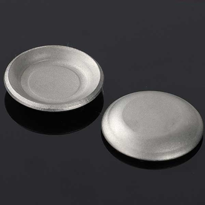 ชิ้นส่วนปั๊มโลหะป้องกันการสึกกร่อน Tri Clamp Blind Flange Cap Sealing Plug