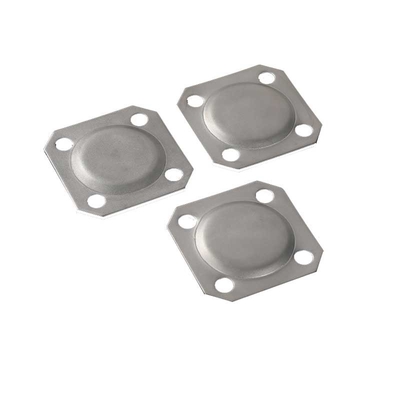ฮาร์ดแวร์ป้องกันการสึกกร่อนชิ้นส่วนปั๊มโลหะ OEM Flat Gasket With Hole