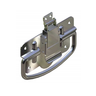 SS304 Heavy Duty พับหน้าอกสแตนเลสจับกันสนิมด้วย Toggle Latch Lock