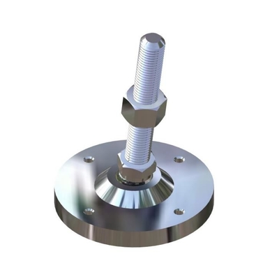 M16 เครื่องปรับระดับเท้าปรับระดับได้ Heavy Duty Leg Leveler 10 * 2cm Pad Anti Erosion