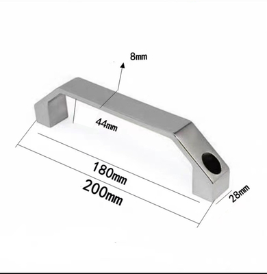 L30204 ประตูตู้เหล็กหล่อสำหรับงานหนัก มือจับดึงอุตสาหกรรม เหล็กกล้าไร้สนิม